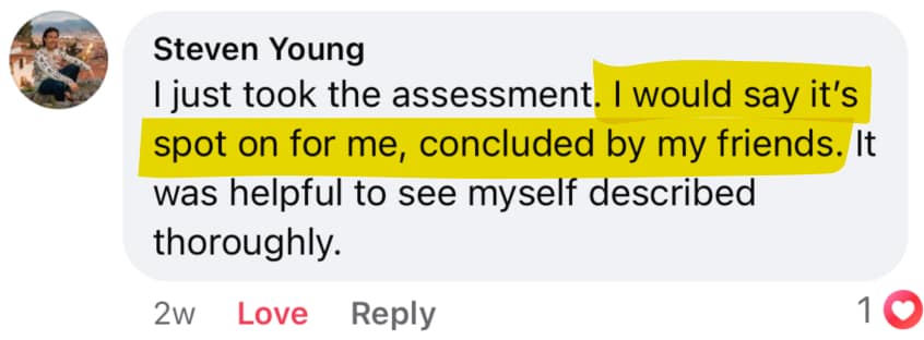 comment